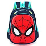 Runup Spiderman zaino per bambini, Spiderman 3D stampato zaino scuola, Superhero zaino asilo per bambini ragazze, Cartoon zaino scuola regolabile ...