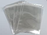 Sacchetti di cellophane formato A4, confezione da 100 pezzi, trasparenti, spessore 40 micron, alta qualità