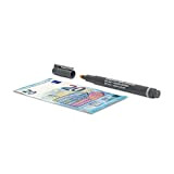 Safescan 111-0378 - Penna per contraffazione banconote, confezione singola, con espositore, blu/grigio