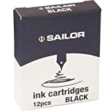 Sailor- Cartouche d'encre Noir pour stylos plume Sailor