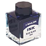 Sailor - Inchiostro nero blu in bottiglia standard per penna stilografica, 50 ml