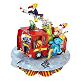Santoro Pirouette, biglietto di auguri pop-up 3D – camion dei pompieri – per bambini, ragazzi, famiglia, compleanno