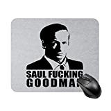 Saul Fucking Goodman Breaking Bad Tappetino da Gioco Antiscivolo ad Alta velocità, Tappetino per Mouse con Base in Gomma Quadrata ...