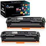 SavFinto 203X Toner Nero di Ricambio per HP CF540X CF540A 203X 203A Cartucce Toner Compatibile con HP Color Laserjet Pro ...