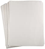 Sax Plain White Newsprint giornale – 8 1/5,1 x 27,9 cm – Confezione da 500 – bianco