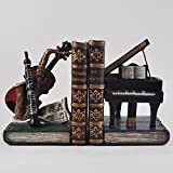 Scaffale per strumenti classici – Heavy Vintage Storage Retrò Hipster Ufficio Studio Musica CD DVD Pianoforte