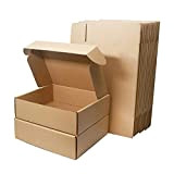 Scatole di spedizione in cartone ondulato, 250 x 200 x 70 mm grandi scatole postali per la spedizione, scatole di ...