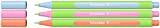 Schneider Line-Up Pastell - Pennarelli a punta fine, tratto da 0,4 mm, corpo in plastica biologica, 3 pezzi, colori assortiti