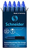 Schneider One Change Cartucce per Penna Roller, Blu, Confezione da 5 Pezzi