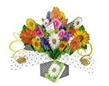 Second Nature pop UPS Flowers biglietto di compleanno con scritta"For You on your birthday