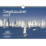 Segelzauber, calendario DIN A4, per navi a vela e mare 2023