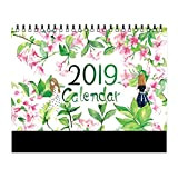 Semplice e creativo 2018-2019 Pianificatore per diario medio Piano per notebook Questa decorazione per il calendario è di piccole dimensioni ...