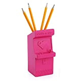 Senape portapenne carino porta matite | 90s ispirato portapenne per la scrivania | Power Up Retro 90s Arcade Machine Pot