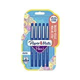 Set di 5 stylos-feutres Flair Original – Papermate – Punta Media – Blu