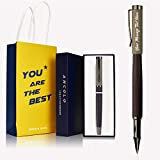 Set regalo per ufficio con penna roller personalizzata con scatola regalo per penna - Inciso con i nomi dei messaggi ...