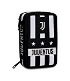 Seven Atsuccio 3 Zip Juventus Legends Team, Bianco e Nero, Completo di Matite, Pennarelli. Scuola & Tempo Libero