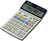 Sharp EL-337C, Semi-desk top calculator with Euro-conversion Desktop Financial calculator Silver - calculators