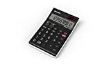 Sharp Electronics EL338GN - Calcolatrice, 12 cifre, calcolo costo-vendita-margine, bianco/nero
