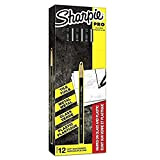 Sharpie CHINA-Marker, Strichstärke: 2,0 mm, schwarz, 12 Pezzi