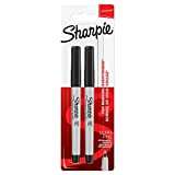 Sharpie, pennarelli indelebili con punta ultrafine Confezione da 2 Black