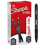 Sharpie S-Gel | Penne gel | Punta media (0,7 mm) | Inchiostro rosso | Confezione da 12