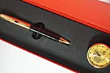 Sheaffer Made in USA Legacy Heritage con tappo oro 22 carati e appuntamenti penna a sfera e orologio da tavolo ...