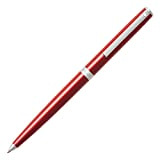 Sheaffer - Penna a sfera Sagaris, colore: rosso metallico