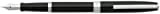 Sheaffer SAGARIS Gloss Black ST Medium Point Fountain Pen – SH 9470 – 0 di Sheaffer