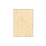 SIGEL DP907 Carta da Lettere / Carta marmorizzata, beige, A5, 90 g, 100 fogli