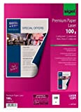 SIGEL LP321 Carta Premium, Laser a colori, Fronte e Retro, A4, 100 g, 500 fg