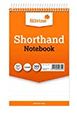 Silvine – Blocco a spirale del Reporter Shorthand NOTEBOOK con 300 pagine (Confezione da 5)