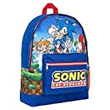 Sonic The Hedgehog Zaino Scuola Elementare per Bambino, Zaini Asilo, Zainetto Sonic, Cartella delle Scuole Elementari per Bambini, Zainetti Bimbo ...
