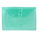 Sourcingmap-Portadocumenti impermeabile formato A4, in plastica, colore: verde lime