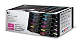 Spectrum Noir Sn-Sto-Ips6 Contenitore Universale per Tamponi di Inchiostro, Impilabile e Personalizzabile, Colore Nero, Confezione da 6, Taglia Unica