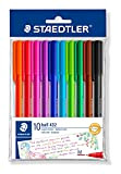 Staedtler 43235MPB10 Penne a sfera colori assortiti, confezione da 10, multicolore