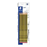 STAEDTLER matite Noris, confezione da 6 matite di gradazione HB, alta qualità e resistenza, 120-2BK6DA