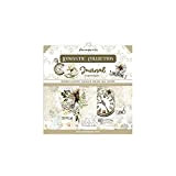Stamperia International, KFT Stamperia - Mini album di ritagli, diario romantico, multicolore, 20,3 x 20,3 cm