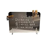 Steelwingsf Message Board Writing Memo Message Acrylic Transparent Board Simple Eco-friendly Reliable L