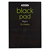 Stephens-Blocco di carta nera, formato A4