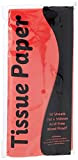 Stephens Carta velina 750 x 500 mm, colore rosso, 10 fogli