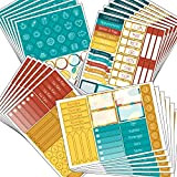 Stickers Agenda Planner italiano, set di accessori ideali per decorare bullet journal, scrapbooking, libri, quaderni, calendari, promemoria, organizer, diari