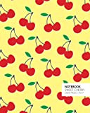 Sweet Cherry Notebook (8x10 Taccuino) (Yellow)