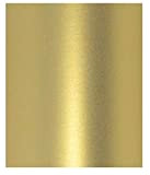 Syntego - 10 fogli di carta perlescente, formato A4, da 250 g/m², doppio lato, colore: oro Ideale per artigianato, Natale ...
