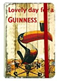 Taccuino nostalgico Guinness con bella giornata per una guinness tucano su Weathervane
