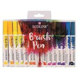 Talens Ecoline Brush Pen - Set di 30 pennelli