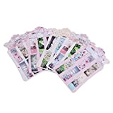 Tandou 6pcs/Lot Flower magnetico Paper Bookmarks note memo Stationery Book Mark Bookworm 3