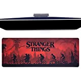 Tappetino da scrivania con logo Stranger Things | Prodotto con licenza ufficiale Stranger Things | Merchandising horror della serie originale ...
