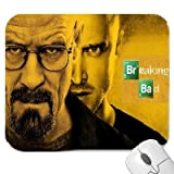 Tappetino per mouse, motivo: Breaking Bad, seconda serie, foto di Jesse Pinkman e Walter Premium, di qualità, in gomma, con ...