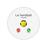 Tappetino per mouse rotondo Le Handball Me