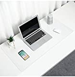 Tappetino trasparente da scrivania, 120 x 60 cm, in PVC, antiscivolo, impermeabile, resistente al calore, protezione per scrivania, portatile, per ...
